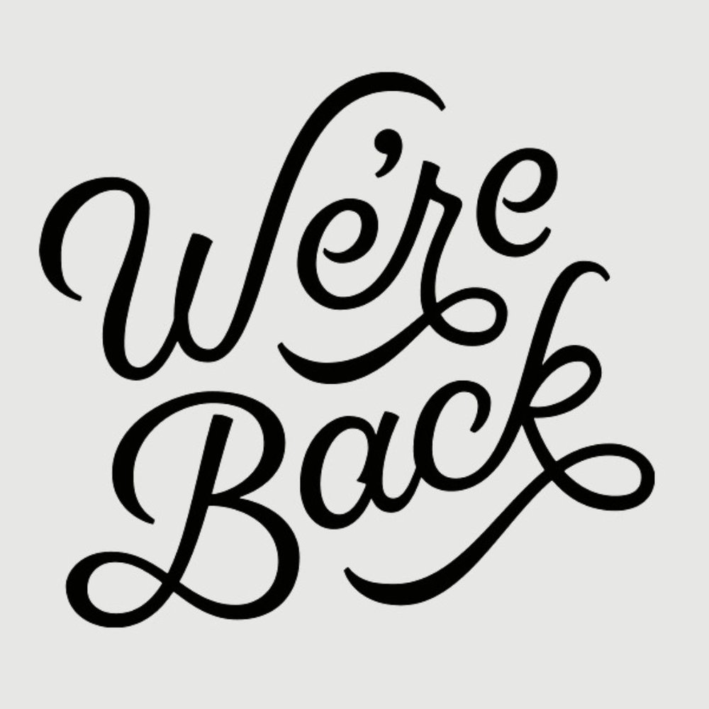 We're Back From Vacation!